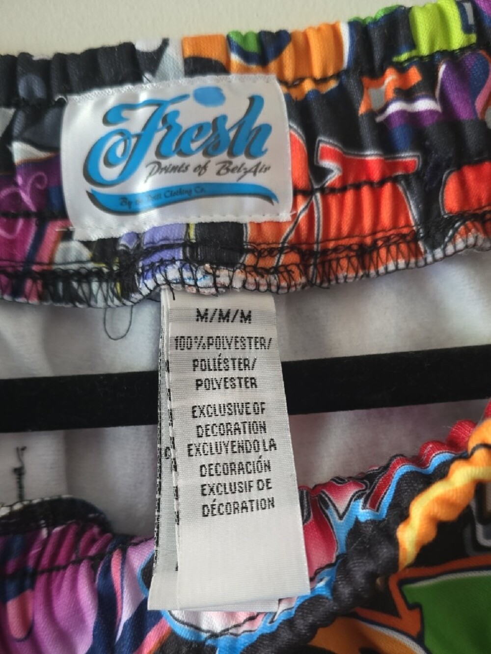 fresh Multicolor Graffiti Print Joggers - Picture 3 of 6